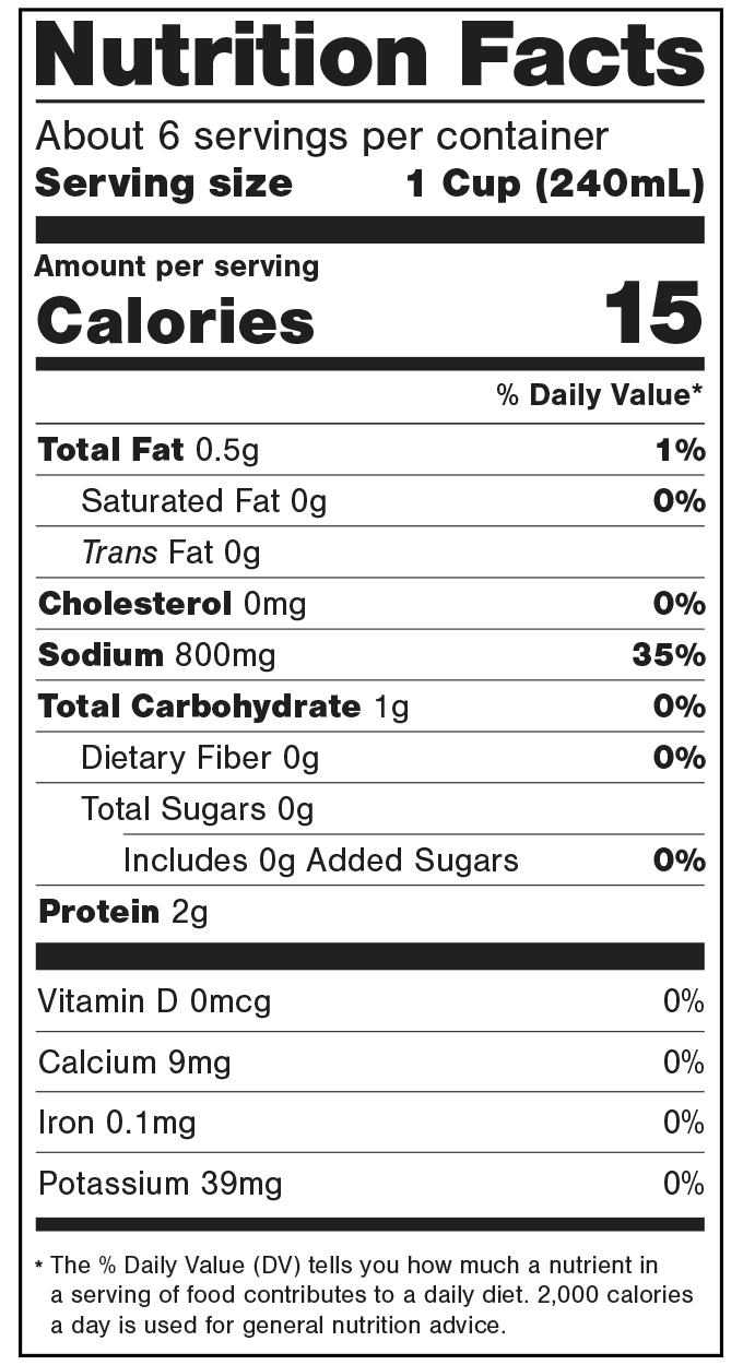 College Inn® Beef Broth Aseptic Carton, 48 oz Del Monte Food Service